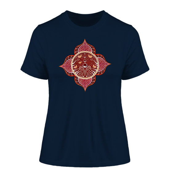 Wurzelchakra T-Shirt | Muladhara Chakra T-Shirt | Organisches T-Shirt | Damen
