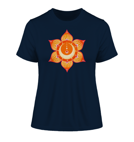 Sakralchakra T-Shirt | Swadhisthana Chakra | Organisches T-Shirt | Damen