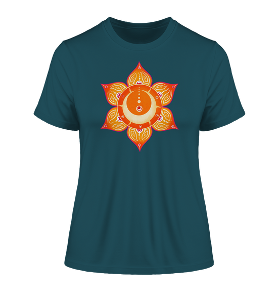 Sakralchakra T-Shirt | Swadhisthana Chakra | Organisches T-Shirt | Damen