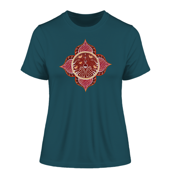 Wurzelchakra T-Shirt | Muladhara Chakra T-Shirt | Organisches T-Shirt | Damen
