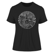 5 Elemente Qi Gong T-Shirt | Weiß | Organisches T-Shirt | Damen