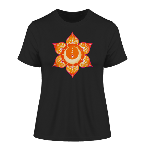Sakralchakra T-Shirt | Swadhisthana Chakra | Organisches T-Shirt | Damen