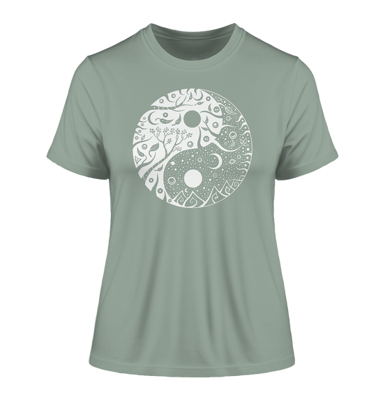 Yin & Yang T-Shirt | Organisches T-Shirt | Damen
