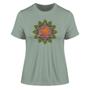 Herzchakra T-Shirt | Anahata Chakra | Organisches T-Shirt | Damen