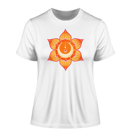 Sakralchakra T-Shirt | Swadhisthana Chakra | Organisches T-Shirt | Damen
