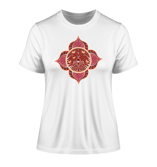 Wurzelchakra T-Shirt | Muladhara Chakra T-Shirt | Organisches T-Shirt | Damen