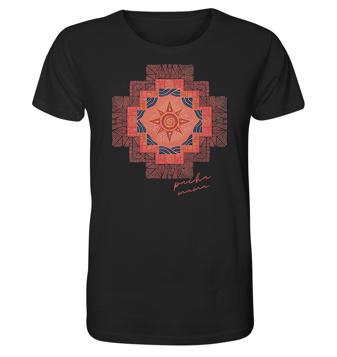 Andenkreuz-Pacha Mama | Organisches T-Shirt | Herren