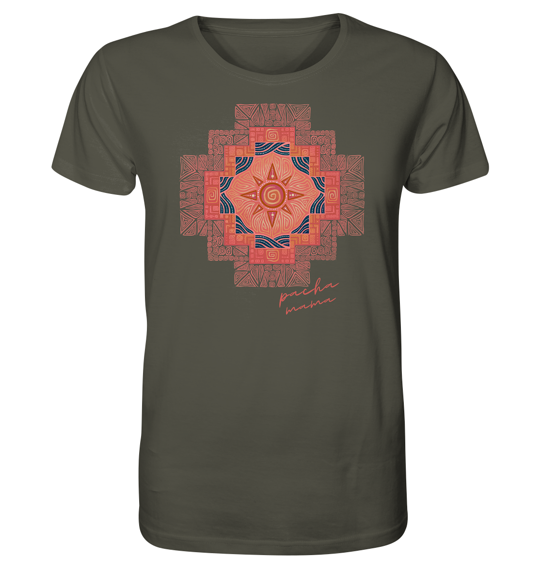 Andenkreuz-Pacha Mama | Organisches T-Shirt | Herren