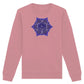 Kronenchakra Sweatshirt | Sahasrara Chakra | Organisches Unisex Sweatshirt - Deivi