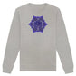 Kronenchakra Sweatshirt | Sahasrara Chakra | Organisches Unisex Sweatshirt - Deivi