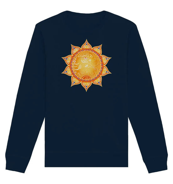 Nabelchakra Sweatshirt | Manipura Chakra | Organisches Unisex Sweatshirt - Deivi