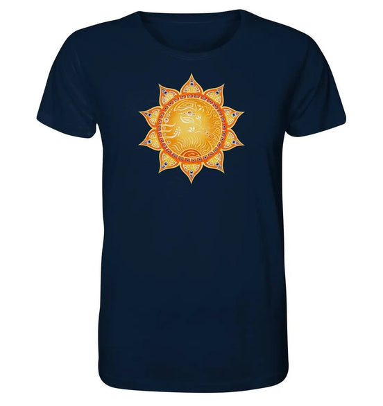Nabelchakra T-Shirt | Manipura Chakra | Organisches T-Shirt | Herren - Deivi