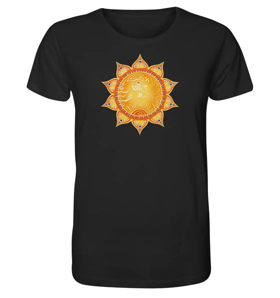 Nabelchakra T-Shirt | Manipura Chakra | Organisches T-Shirt | Herren - Deivi