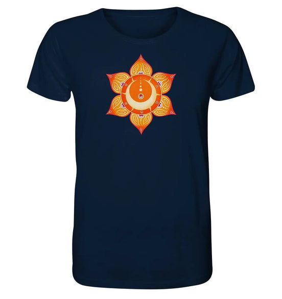 Sakralchakra T-Shirt | Swadhisthana Chakra | Organisches T-Shirt | Herren - Deivi