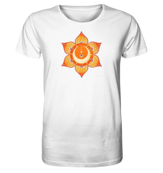 Sakralchakra T-Shirt | Swadhisthana Chakra | Organisches T-Shirt | Herren - Deivi