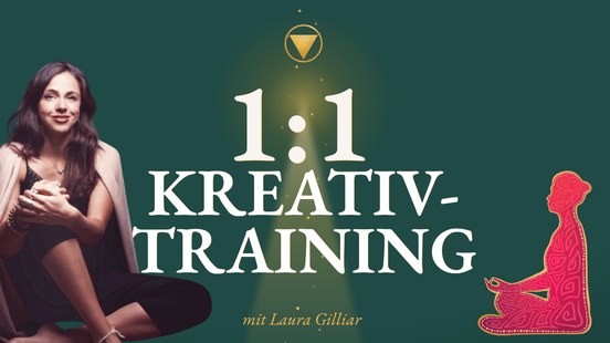 Coverbild zum 1:1 Online-Kreativtraining mit Künstlerin Laura Gilliar und Informationen zum persönlichen Kreativ-Coaching.