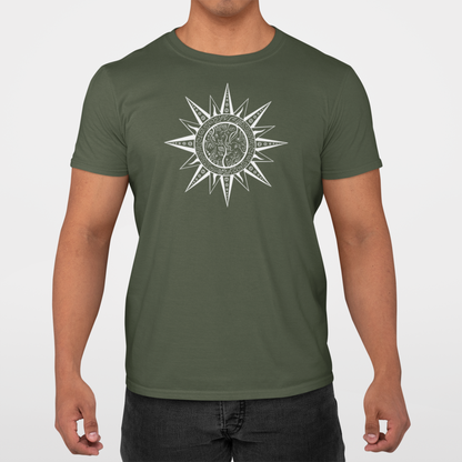 Sonne T-Shirt |  Organisches T-Shirt | Herren