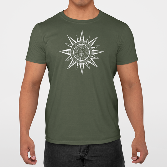 Sonne T-Shirt |  Organisches T-Shirt | Herren