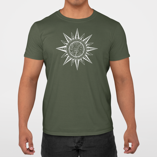 Sonne T-Shirt |  Organisches T-Shirt | Herren